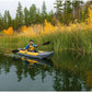 Advanced Elements - Island Voyage 2 Inflatable Kayak - Recreational Convertible Kayak - for 1 or 2 Person - 11 ft - Yellow