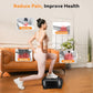 UCIN Vibration Plate Exercise Machine, Vibration Plate for Lymphatic Drainage, 330 Lbs Capacity Vibrating Plate for Weight Loss Home Fitness with Resistance Bands/Pilates Ball