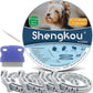 Natural Flea and Tick Collar for Puppies - Provides 24-Month Protection, Safe Pest Control - Waterproof and Strong - Includes Free Flea Comb and Tick Tweezer - 4-Pack