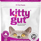 KittyGut 3-in-1 Organic Cat Probiotics & Postbiotic Supplement Powder- Made in USA-Probiotics for Cats Promote Gut Health and Cat Digestive Support, Diarrhea and Vomiting (60g)