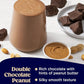 Enchant Organic Protein Powder, Double Chocolate Peanut Butter flavor – 20g Plant Protein sourced from North American Farms, 5g Prebiotic + fiber, USDA Organic, Non-GMO, Plant-based, Non-Dairy, Vegan, 0.91 lb