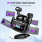 Wireless Earbuds, Bluetooth 5.4 Headphones with Multifunctional Touch Screen, 48H Bass Stereo Ear Buds with ANC/ENC Noise Cancelling/Transparency Mode, IPX7 Earphones with 5 EQ Modes for iOS Android