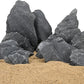 Natural Slate Stone Rocks 2 to 4 inch Aquariums Stone for Aquascaping,Terrariums,Reptile Enclosures,Paludariums, and Gardens-5lb