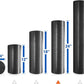 Yes4All Medium Firm Round PE Foam Roller 12, 18, 24, 36 Inches for Pilates, Yoga, Stretching, Balance & Core Exercises