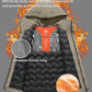 Men's Winter Jacket Waterproof Ski Snow Coat Windproof Snowboard Hooded Raincoats with Warm Graphene lining