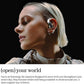 Nothing Ear (Open) Open-Ear Headphones, Earbuds with Earhooks, BT 5.3, Clear Voice Technology with 2 Mics, Fast Charging, Compatible with iPhone & Android -White
