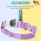 Dogline Biothane Waterproof Dog Collar with Herm Sprenger Black Stainless Steel Quick Release Buckle – Heavy Duty Tactical Durable Collar for Dogs – Comfortable, Safe Pet Collar W 1" L 15-25" Amethyst