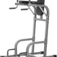 XMARK Knee Raise, Dip Stand with Push Up Station, Commercial Vertical Knee Raise, Captain's Chair, Upper Body and Core Workout Machine