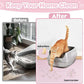 Cat Litter Mat, Extra Large 40" x 28" Silicone Mat Litter Trapping Mat for Scatter Control, Soft on Kitty Paws, Easy to Clean (Pink)