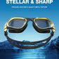 ZIONOR Swim Goggles, G1 MAX Polarized Anti-Fog Swimming Goggles for Men Women