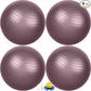 Leyndo 4 Pcs 26 Inch Yoga Exercise Ball Pilates Pregnancy Birthing Fitness Ball with Quick Pump Anti Burst for Improved Posture, Balance, Yoga, Pilates, Training