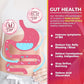 ZEBORA Probiotics-for-Women 100-Billion-CFUs with Prebiotics, D-Mannose & Cranberry for Digestive, Immune, Feminine UT Health Support, Ultimate Probiotic Women's Care, Soy & Gluten Free, 45 Packets