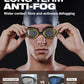 ZIONOR G1 Nava Super Anti-Fog Unisex Swim Goggles Mirror/Bright Smoke Lens