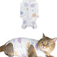 ANWA Cat Recovery Suit - Breathable Cat Onesie for Cats After Surgery Female, Kitten Surgery Recovery Suit Female Abdominal Wounds