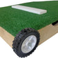 Titan Professional Mounds 6 Inch Ultra Portable Youth Baseball Pitching Mound with Wheels Ages 12 & Under