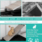 2-Tier Rabbit Hutch with Wheels, Indoor & Outdoor Small Animal Cage with Deep Pull-Out Tray, Anti-Chew Frame, Habitat for Bunny, Guinea Pig, Chinchilla (60" L x 19" W x 35" H)