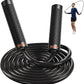 Jump Rope, Weighted Jump Rope for Men Women, Adjustable 1lb Heavy Skipping Ropes, Suitable for Boxing, Cardio, Home Fitness, Training Muscle, Home Gym Workout Equipment for Full Body Exercise