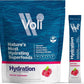 Voli Electrolytes Powder Packets | No Added Sugar Electrolyte Drink Mix for Hydration | Keto & Fasting Friendly, Natural Superfoods & Minerals | Raspberry 15-Count