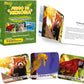 Menique Wild Animals Memory Matching Game – Spanish Edition – 80 Cards (40 Pairs) with Real Photos – Educational Game in Spanish for Kids and Adults – Includes Booklet