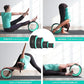 Back Roller Wheel 4 Pack - Yoga Wheel for Back Pain & Stretching,Back Roller for Deep Tissue Massage, Back Wheel for Physical Therapy & Exercise