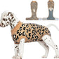 FUAMEY Recovery Suit for Dogs After Surgery,Soft Breathable Dog Bodysuit E-Collar & Cone Alternative Surgical Suit,Male Female Dog Neuter Spay Suits Anti Licking Wounds Onesie Brown Leopard XS