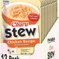 INABA Churu Stew for Cats, Creamy Broth Gelée with Shredded Chicken Topper/Treat Pouch with Vitamin E, 1.4 Ounces per Pouch, 12 Pouches, Chicken Recipe