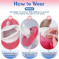 Cat Cones to Stop Licking, Adjustable Neck Soft Elizabethan Collar After Surgery, Comfortable & Lightweight Cute Kitten Donut Collar for Head/Foot Wounds Recovery, Pink Small