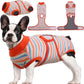 Kuoser Recovery Suit for Dogs Cats After Surgery, Professional Pet Recovery Shirt Dog Abdominal Wounds Bandages, Substitute E-Collar & Cone,Prevent Licking Dog Onesies Pet Surgery Recovery Suit