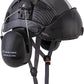 LOHASPRO Arborist Forestry Helmet Safety Hard Hat with Visor and Ear Muffs Carbon Fiber Hard Hat for Logging Chainsaw Helmet Mowing(Black Graphite Pattern with Smoked Visor+Earmuffs)