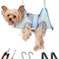 Guzekier Pet Dog Grooming Hammock Harness for Cats & Dogs, Dog Sling for Grooming, Dog Hammock Restraint Bag with Nail Clippers/Trimmer, Nail File, Pet Comb,Ear/Eye Care