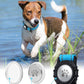 TagME Airtag Dog Collar,Waterproof Reflective Pet Collar with Airtag Holder,Soft Padded and Double D-Rings for Medium Dogs,Light Blue