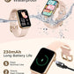 Smart Watch Fitness Tracker (Answer/Make Call), 24/7 Heart Rate Spo2 Blood Pressure Monitor Sleep Tracker, 114 Sports Modes Pedometer Calorie Step Tracker, Waterproof Activity Tracker for Women