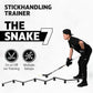 The Snake Trainer - Lightweight Stickhandling Training Tool - Hockey Training Equipment for Puck Control, Reaction Time and Coordination - Portable, Durable and Adjustable