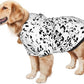 Dalmatian Hoodie, Cute Halloween Cosplay Winter Costume With Pocket, Dalmatians Print Clothes for Medium Large Dogs, Xx-Large