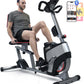 HARISON Pro Recumbent Exercise Bike 400 lbs Capacity, Magnetic Recumbent bike for Adult and Seniors, Recumbent Stationary bike for Home with Smart Bluetooth App, 2 in 1 LCD Monitor and Tablet Holder