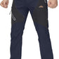 TACVASEN Men's Skiing Snow Pants Fleece Lined Waterproof Winter Insulated Hiking Pant for Outdoor Work Hunting Cargo