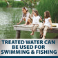 Airmax Pond Dye Plus, Twilight Blue Colorant & Natural Beneficial Bacteria, Large Pond & Lake Water Clarifier & Color Treatment, Shade Plants & Algae from Sunlight, Fish & Livestock Safe, 4 Gallons