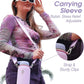 Coolflask Water Bottle with Straw, 32 oz Insulated Metal Water Flask with Straw & Spout Lids, Stainless Steel Double Wall Vacuum, Keep Cold 48h Hot 24h, Leak Proof & Non-BPA, Lavender