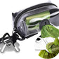 Clear Metal Dog Waste Bag Dispenser & Holder - Portable, 1 Hand Free, Fits Leash Accessory, Set Includes Dog Poop Bags