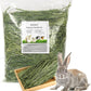 Timothy Hay 1.1LB - Dust Free Natural Green Fresh Food Hay for Rabbits Tortoise Guinea Pig Chinchilla