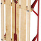 Flexible Flyer Metal Runner Sled. Steel & Wood Steering Snow Slider