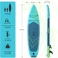 Inflatable Stand Up Paddle Board – Durable SUP for Adults & Youth,33" Wide Blow Up Paddle Board with Paddle, Pump, Backpack,Leash – All Around Stable for All Skill Levels, Carries up to 450 lbs