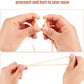 7 Pieces Swimming Nose Clip Silicone Nose Plug Protector with Elastic Rope for Kids and Adults Swimming Using