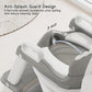 Potty Training Seat, Toddler Toilet Seat for Kids Boys Girls, 2 in 1 Potty Training Toilet for Kids, Splash Guard Anti-Slip Pad Step Stool, Adjust High Potty Chair for Toddler Kid Boys Girls