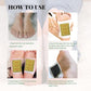 Ginger Foot Pads 100 Packs Bamboo Vinegar Patch Gold Foot Patches Easy to use