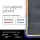 Hot & Cold Reusable Gel Packs (Medium, 1 Pack) Flexible Soft Compress - Ice & Heat Therapy for Injuries, Back, Shoulder, Hip, Knee, Joint Pain, Swelling, Bruises, Post Surgery - Sport Temp