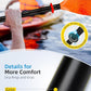OCEANBROAD Kayak Paddle 86in/218cm, 90.5in/230cm Alloy Shaft 2-Piece Floatable Kayak Oar for Kayaking Canoeing Boating