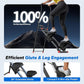 MERACH Stair Stepper for Home Gym Exercise, New Version Stairmaster for Full-Body Workout, Compact Folding Stair Climber with Extended Step Range, Adjustable Handlebar/Pedal