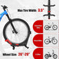 Bike Floor Stand, Portable Bike Storage for Garage - up to 3.5" Tire Wide, MTB & Road Bicycle Floor Stand, Front and Rear Wheel Parking Rack Fit for 26"-29" Bikes