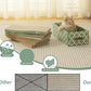 MECOOL Cat Scratching Board，5PC Cat Scratch Pad with Box，Reversible Corrugated Cat Scratcher Cardboard and Lounge Bed for Indoor Cats, Catnip